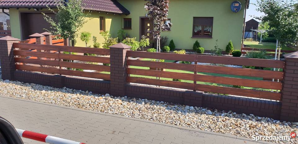 Słupki murki ala klinkier ogrodzenia imitacja Włocławek sprzedam