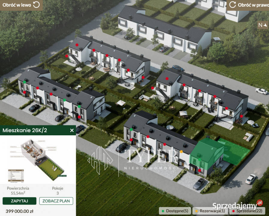 Nowoczesne mieszkania bezczynszowe koło Tarnowa małopolskie Koszyce Małe