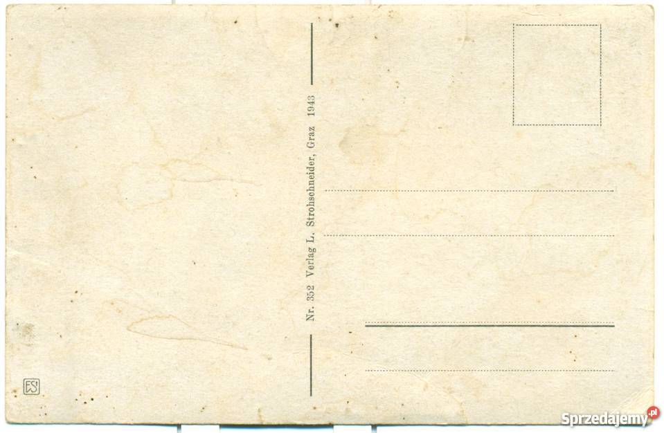 Graz Bismarckplatz Postkarte pomnik kościół Pocztówki i karty telefoniczne Ostrów Wielkopolski sprzedam