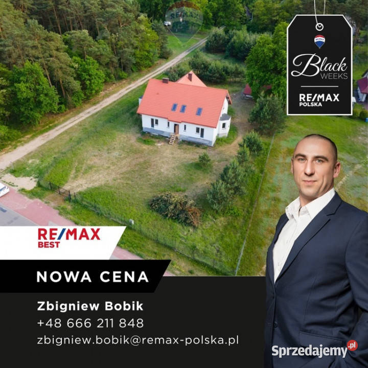 Razem osobno dom 2 działki Rok budowy 2015