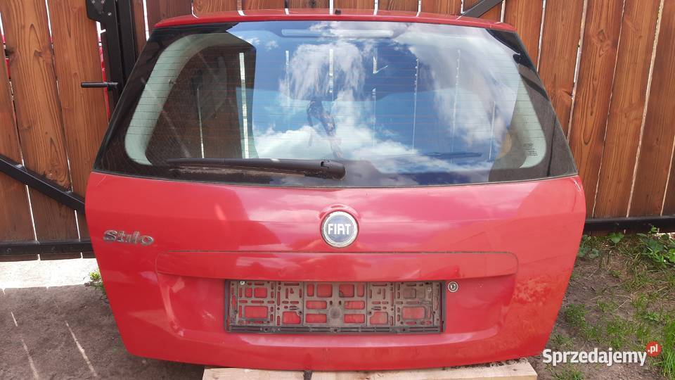 klapa bagażnika kompletna Fiat Stilo HB lak 199A Dębno sprzedam