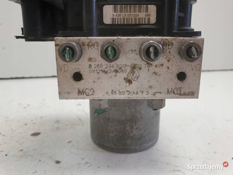 Renault Clio III POMPA ABS Sterownik 0265950377 Rudka