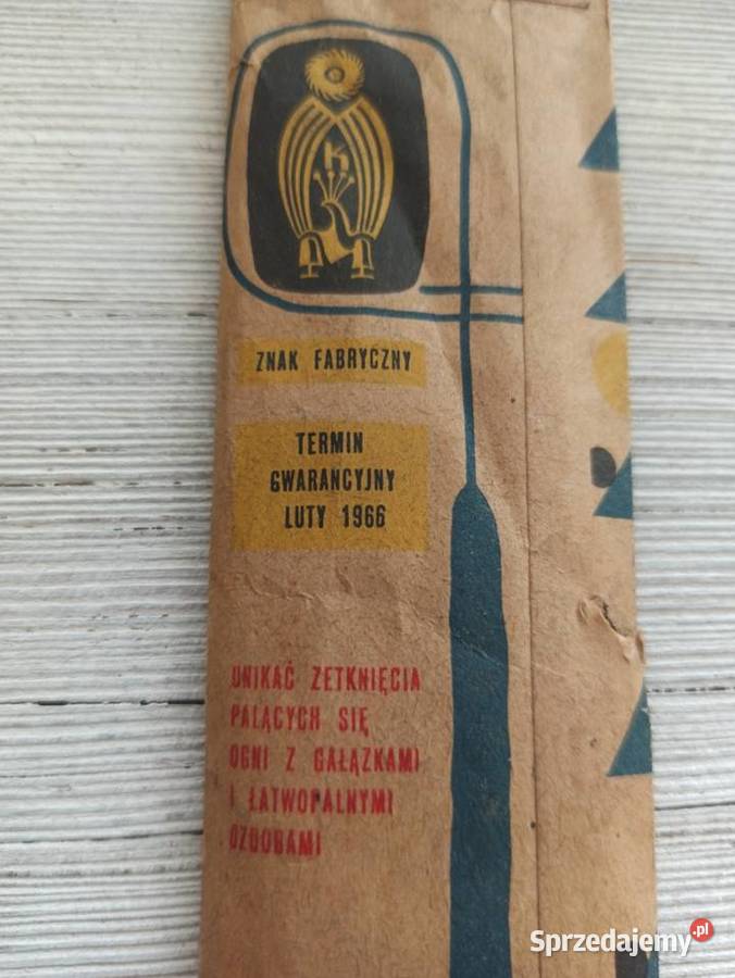 Ognie choinkowe KRYWAŁD Knurów 1966 Pozostałe Bielsko-Biała