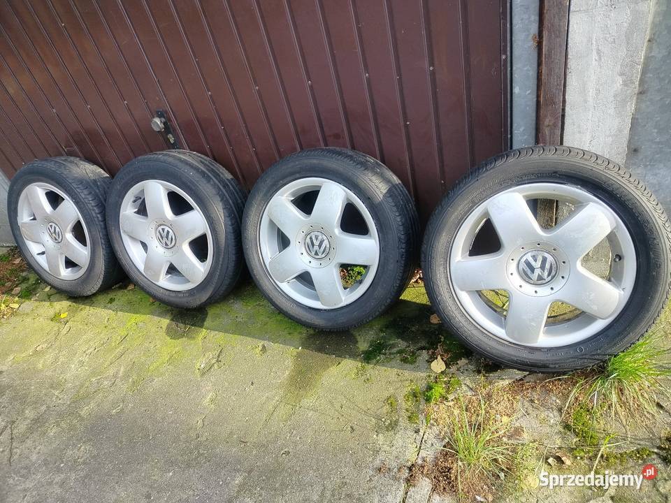 Felgi 5x100 15 VW polo 9n opony śmietnik Skarżysko-Kamienna