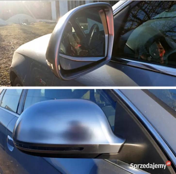 AUDI A3 A4 A5 A6 A8 D3 OBUDOWY LUSTEREK CHROM Lusterka zewnętrzne Przemęt sprzedam