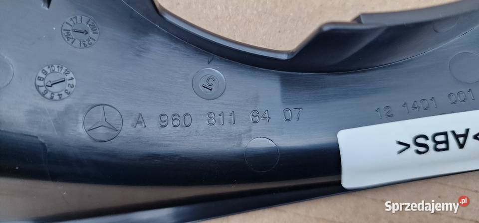 MERCEDES ACTROS MP4 OSŁONA KAMERY A9608116407 lusterka zewnętrzne Bieleń