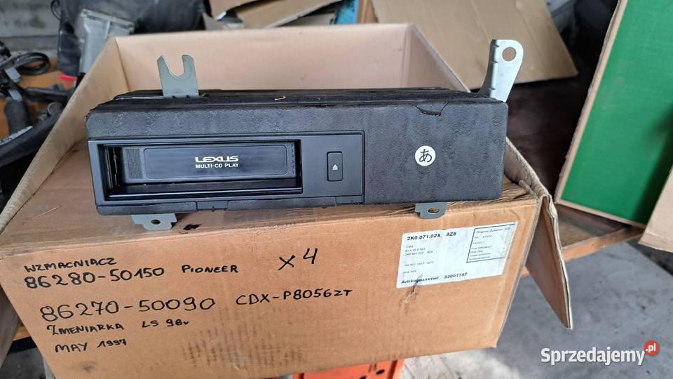 Zmieniarka CD Pioneer CDXP8156zt lexus ls400 wyposażenie elektryczne śląskie Częstochowa