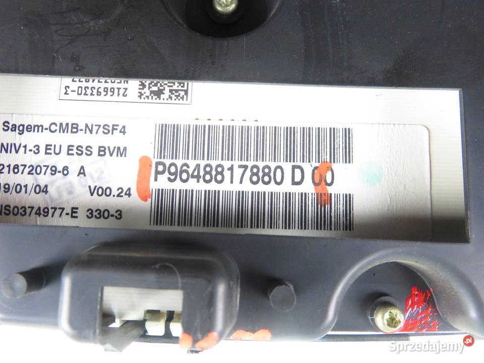 LICZNIK CITROEN XSARA N1 16 16V 109 NFU małopolskie