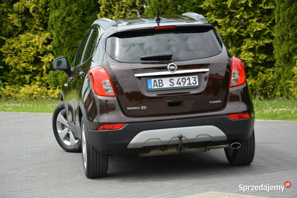 Opel Mokka X Lift 4x4 Duża Navi Ledy Kamera czujnik deszczu Ostrów Mazowiecka