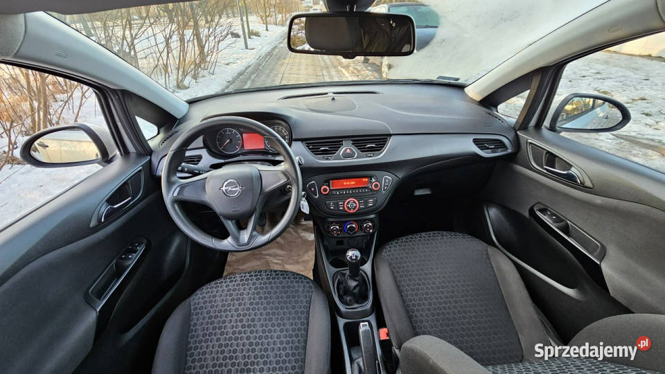 Opel Corsa Opel Corsa 12 Klima 5 drzwi E 2014 srebrny Gdańsk