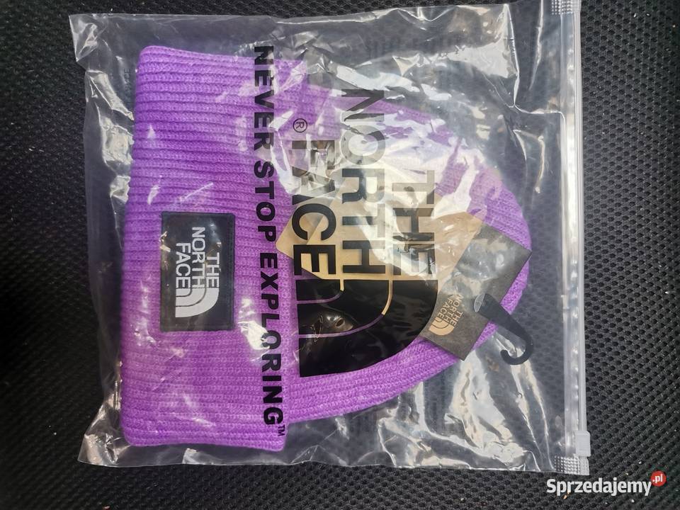 Czapka The North Face fioletowa Poznań