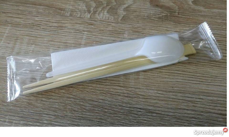 Widelec serwetka BIAŁY konfekcja lubelskie