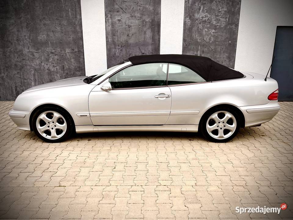 Mercedes Clk w208 Lift full cabriolet prawdziwy elektrycznie ustawiane fotele śląskie Tarnowskie Góry
