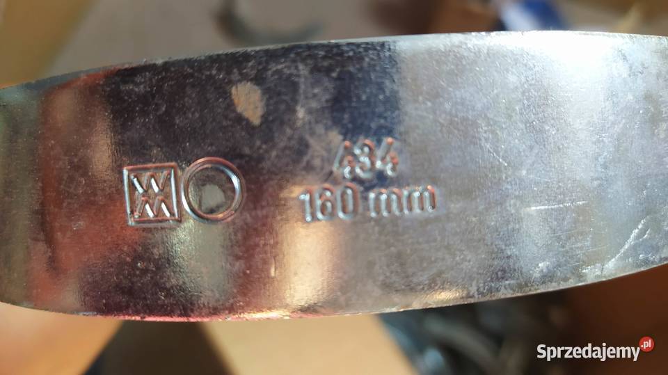 Obejma montażowa do rury 160mm 6 45 Pozostałe wielkopolskie