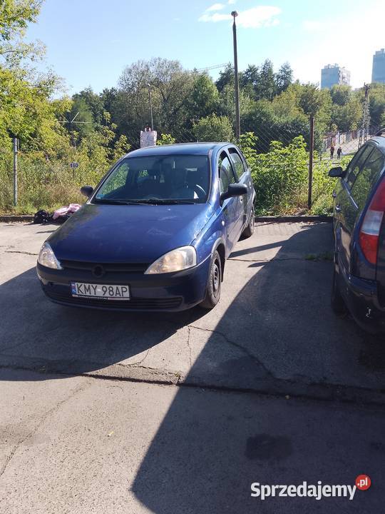 Opel Corsa C 10 2003r Opłaty na Kraków