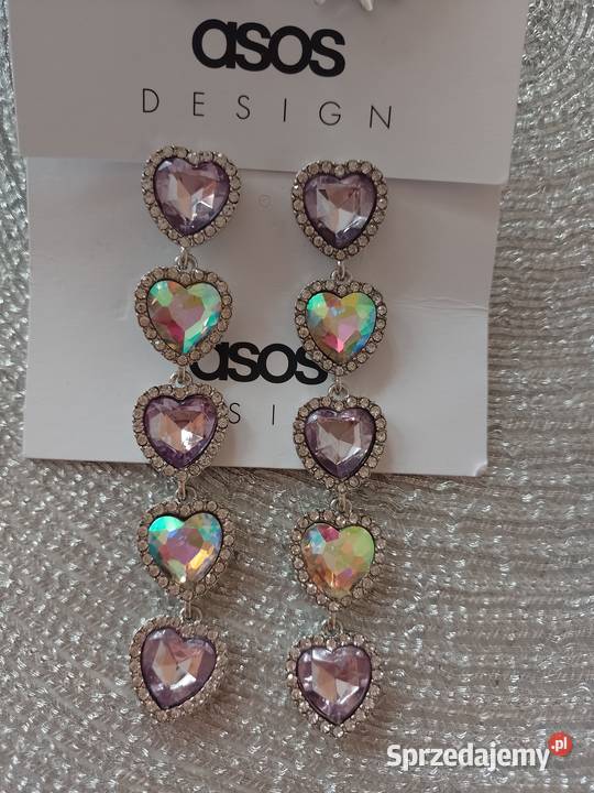 ASOS Długie Bogato zdobione kolczyki z Londynu Kraków