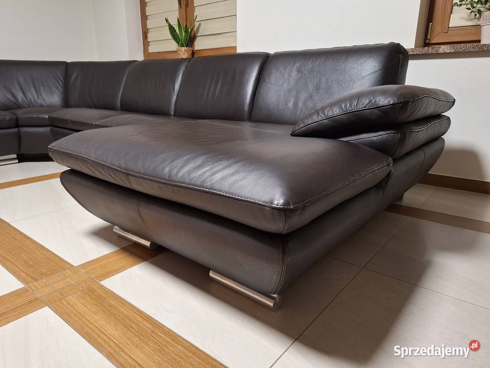 CALIA ITALIA narożnik wypoczynek skóra naturalna małopolskie Borki