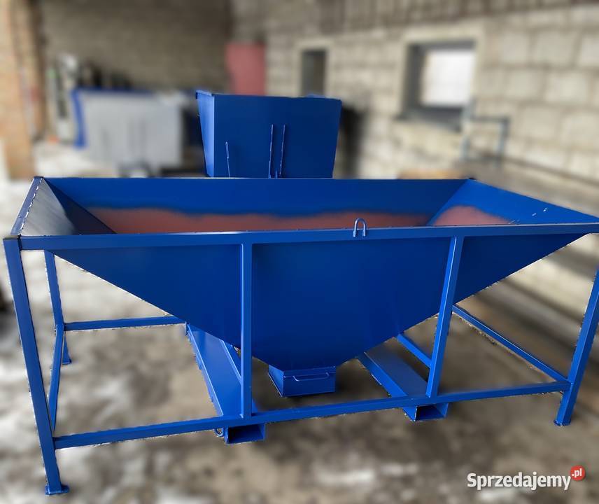 Kosz Zasypowy zasobnik lejek Niedrzew Pierwszy