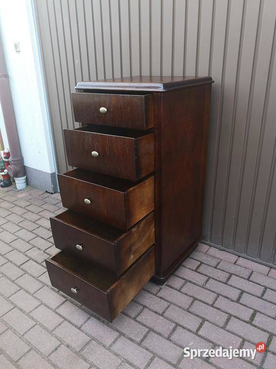 Słupek Szyfoniera ARTDECO Dąb Zgrabny Stary Meble Swarzędz