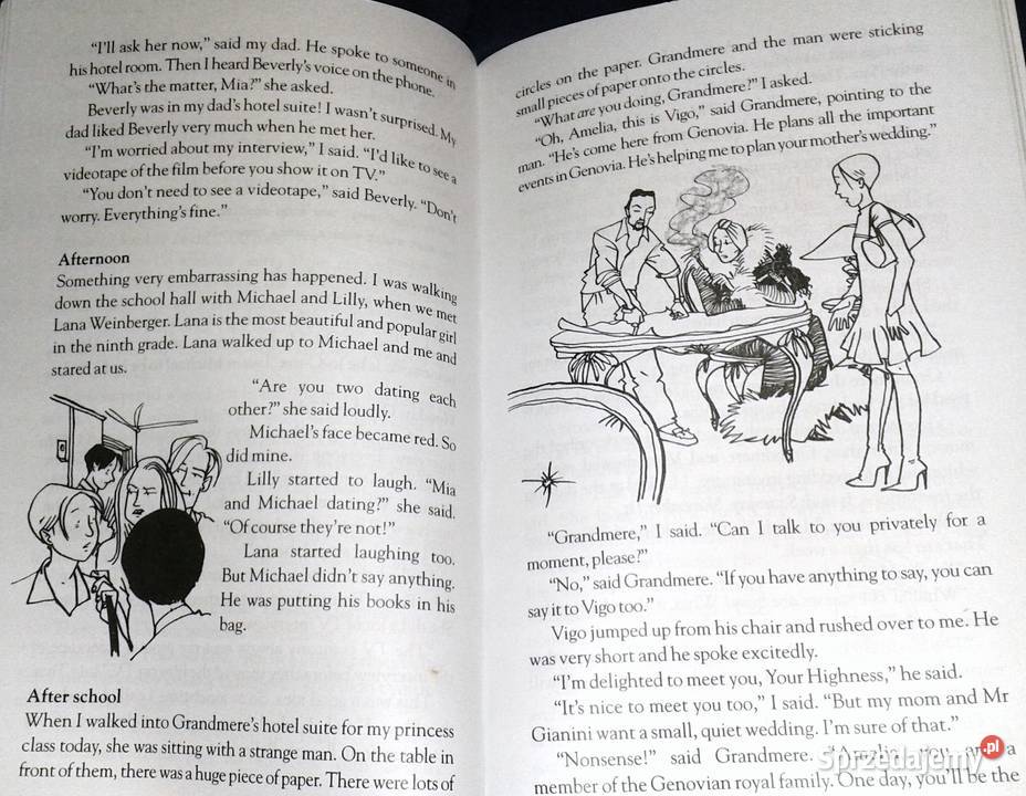 The Princess Diaries 2 Meg Cabot lubelskie Chełm