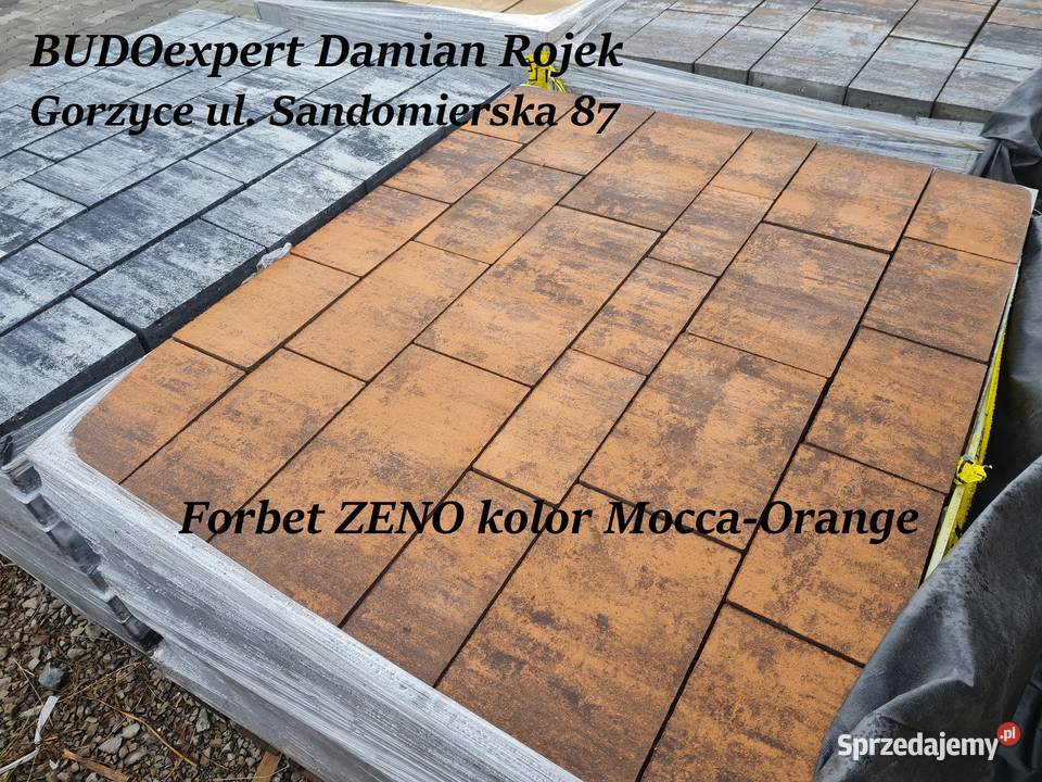 Nowoczesna kostka brukowa Forbet model ZENO świętokrzyskie Sandomierz