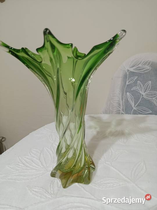 Wazon uranowy Murano mazowieckie sprzedam