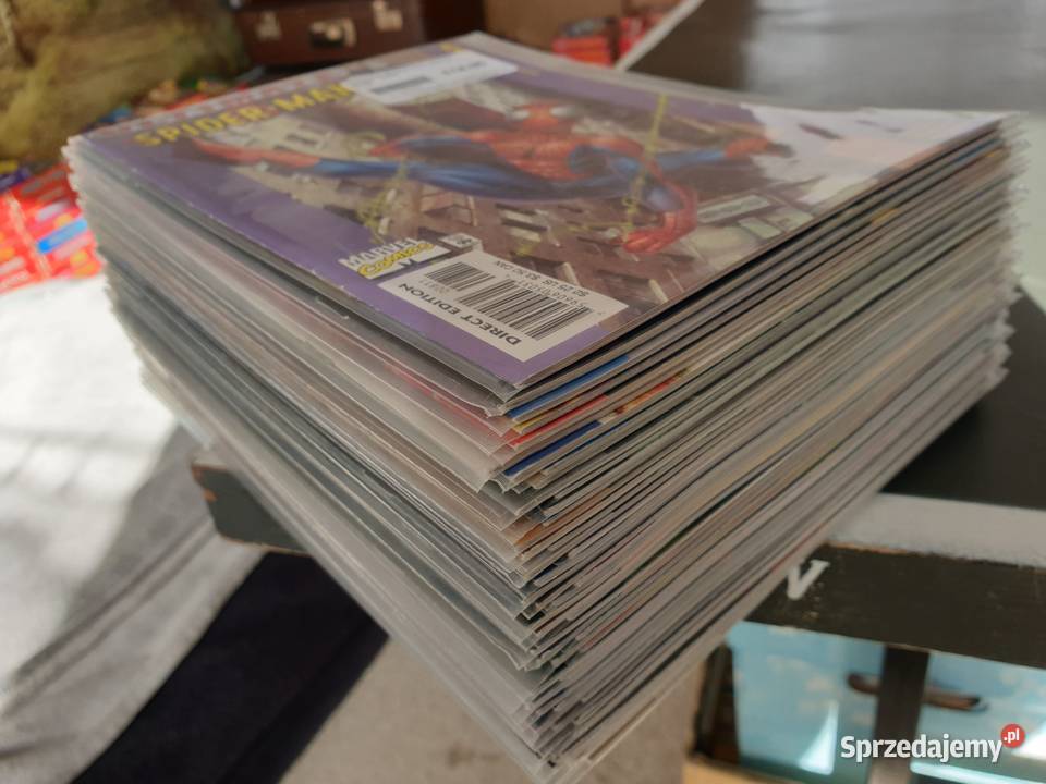 Ultimate SpiderMan kolekcja 49 komiksów Marvel Gdynia sprzedam