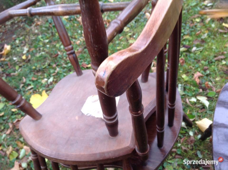 Krzesła Gięte KING EDWARD typ 983 Vintage 6 lata Nowa Sól