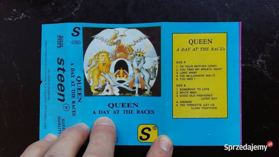 Kaseta Queen A day at the racers Siemiatycze