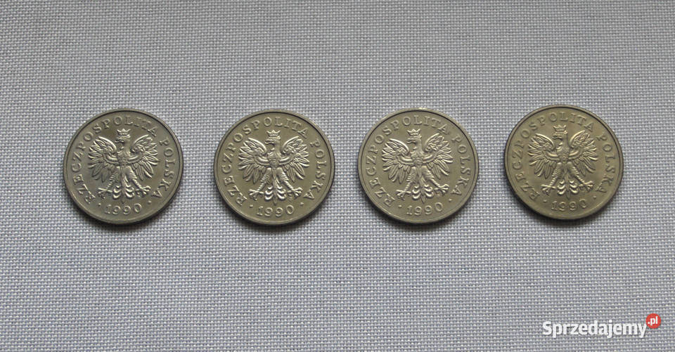 Monety 50 20 10 19861990 Łódź