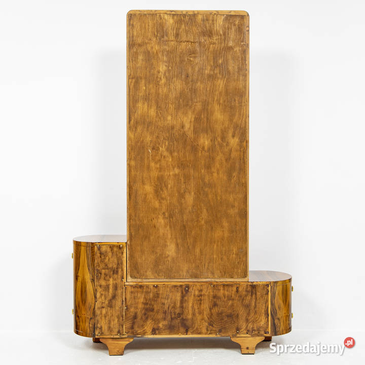 Toaletka lustro art deco orzech połysk Polska Meble wielkopolskie Swarzędz