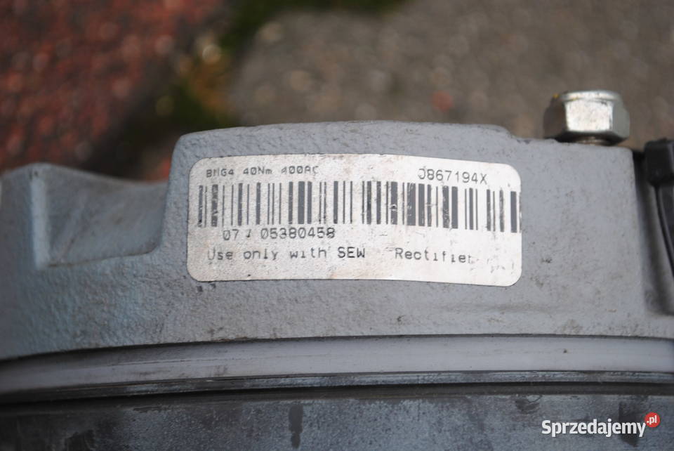 HAMULEC silnika elektrycznego BMG4 400V SEW 40NM Kargowa