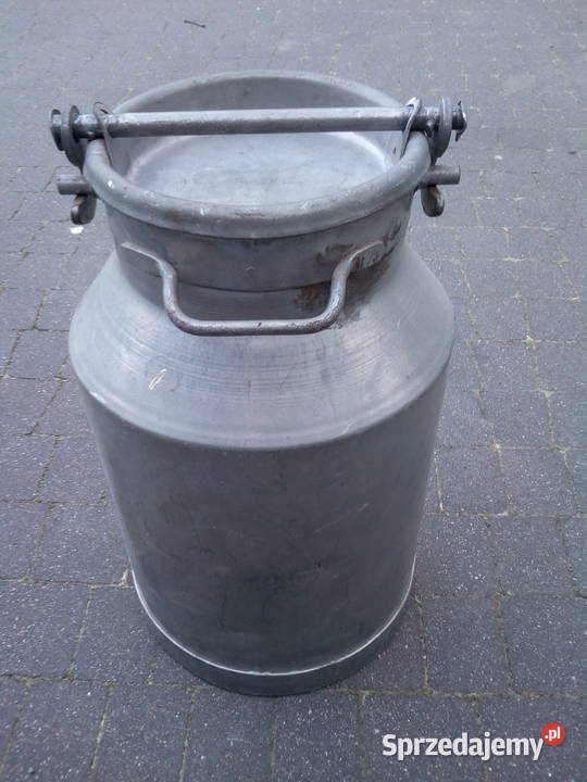 Bańka konew Stalowa kanka 20l na mleko wode Trębowiec-Krupów sprzedam