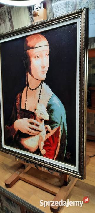 Obraz akryl sygnowany 9 z ramą Warszawa sprzedam