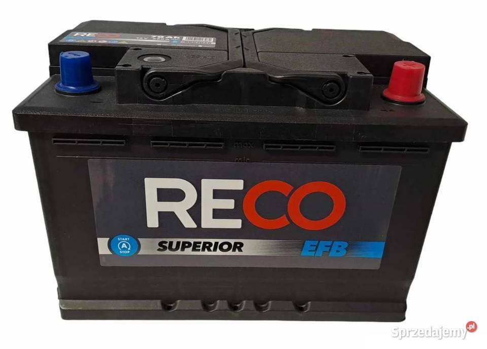 Akumulator RECO EFB 12V 60Ah 560A RE56056 Części samochodowe Wrocław sprzedam