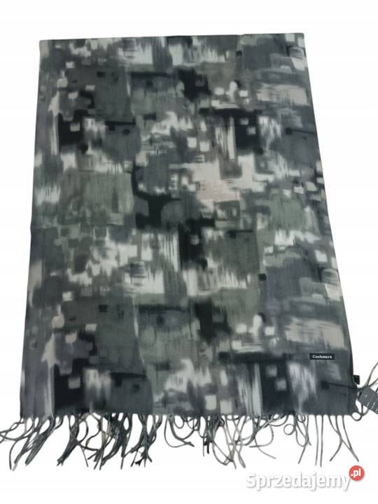 Chusta Szalik apaszka casmire ciepla puszysta Pątnów