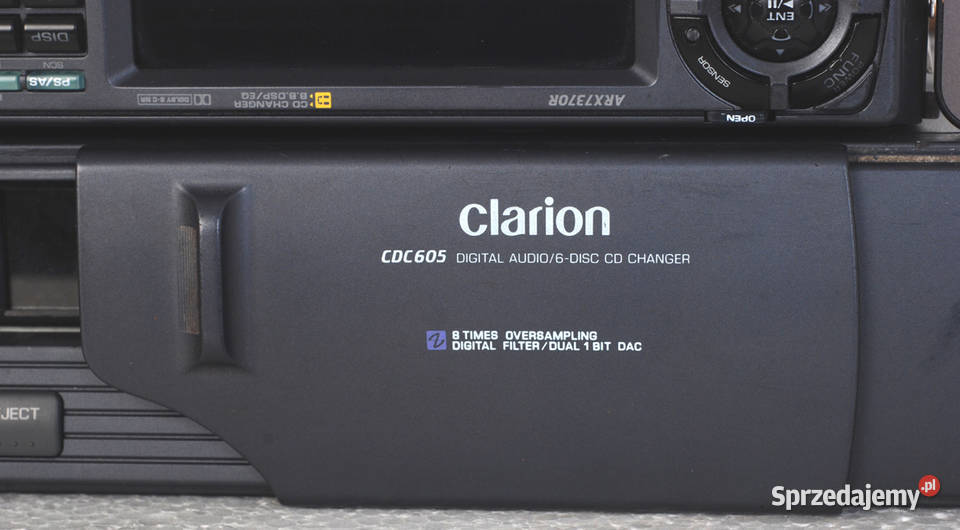 Radio Clarion plus zmieniarka Barlinek