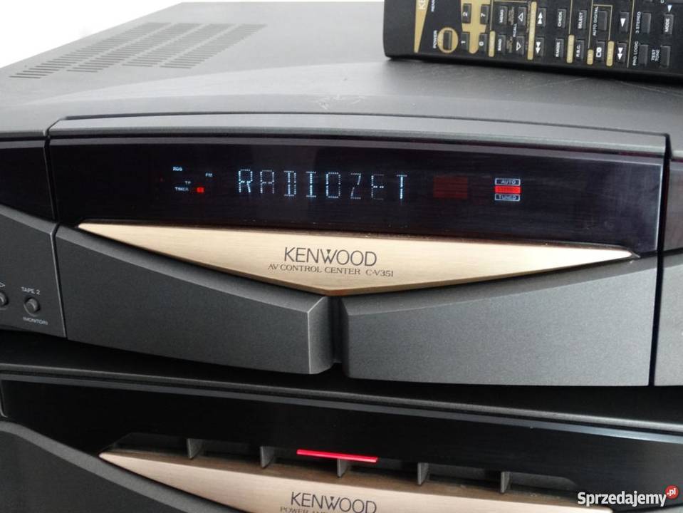 Wieża Kenwood 4 segmenty pilot mocna WYSYŁKA Jasło