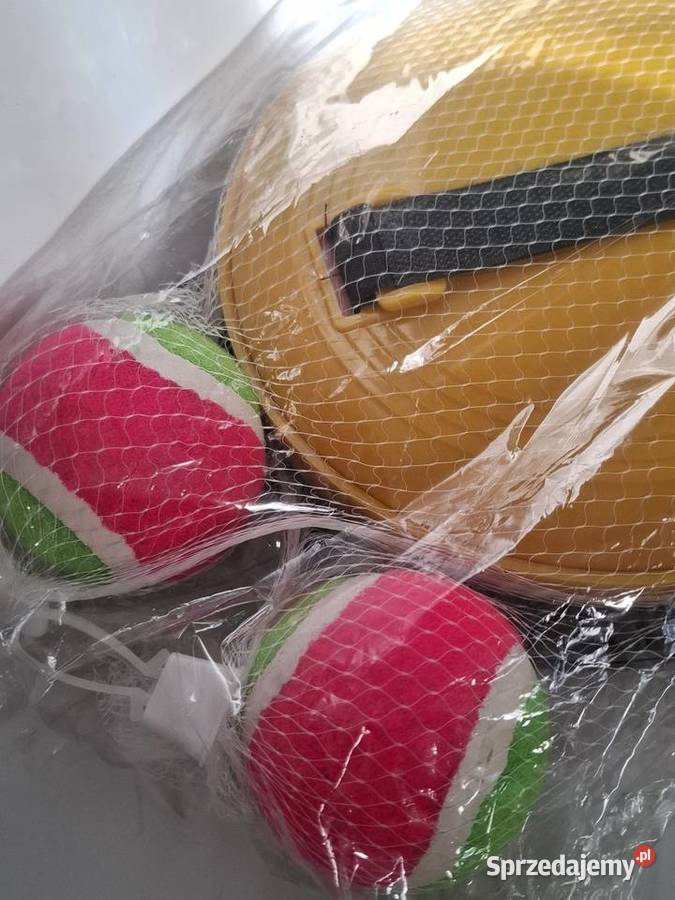 Zestaw Gra Paletki na Rzepy 2 Piłki Nowy