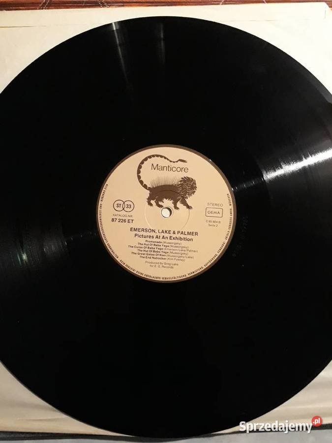 EMERSON LAKE PALMER Pictures At An Exhibition podkarpackie Rzeszów