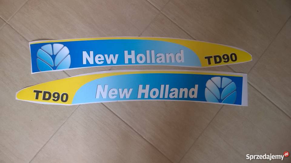 Naklejki Holland TD80D serii TD Pozostałe Rolnictwo Wola Wiewiecka