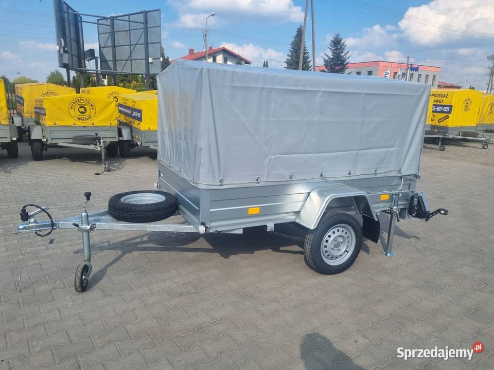 Przyczepka towarowa 220x130x110 z plandeka