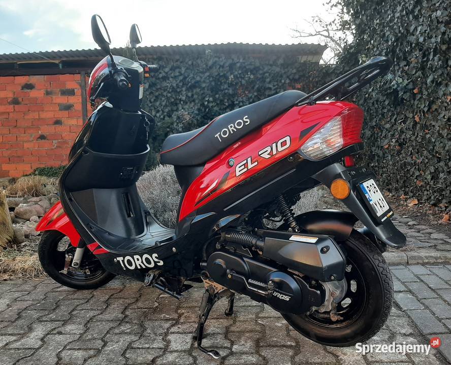 Zadbany skuter Toros El Rio 50 4t 2016r 2wł 3498 3498km wielkopolskie Tuczno