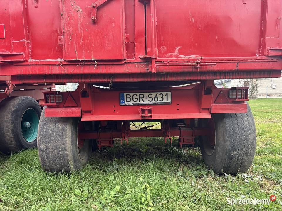 Przyczepa skorupowa Gilibert 12t Radziłów