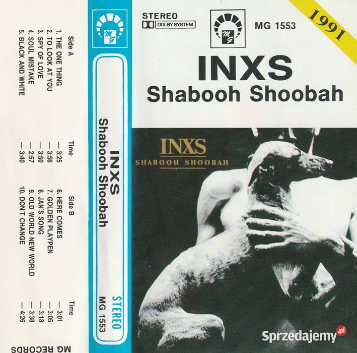 kaseta INXS Shabooh Shoobah MG Rzeszów sprzedam