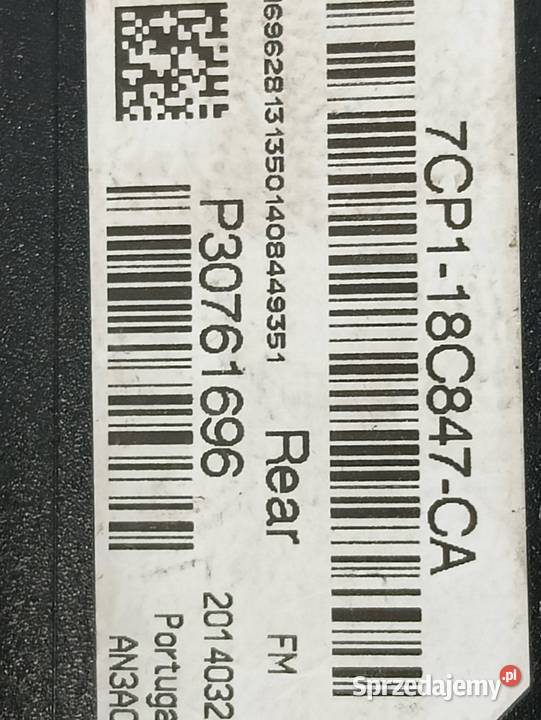 WZMACNIACZ KOMPLET 7CP118C847EA 31282107
