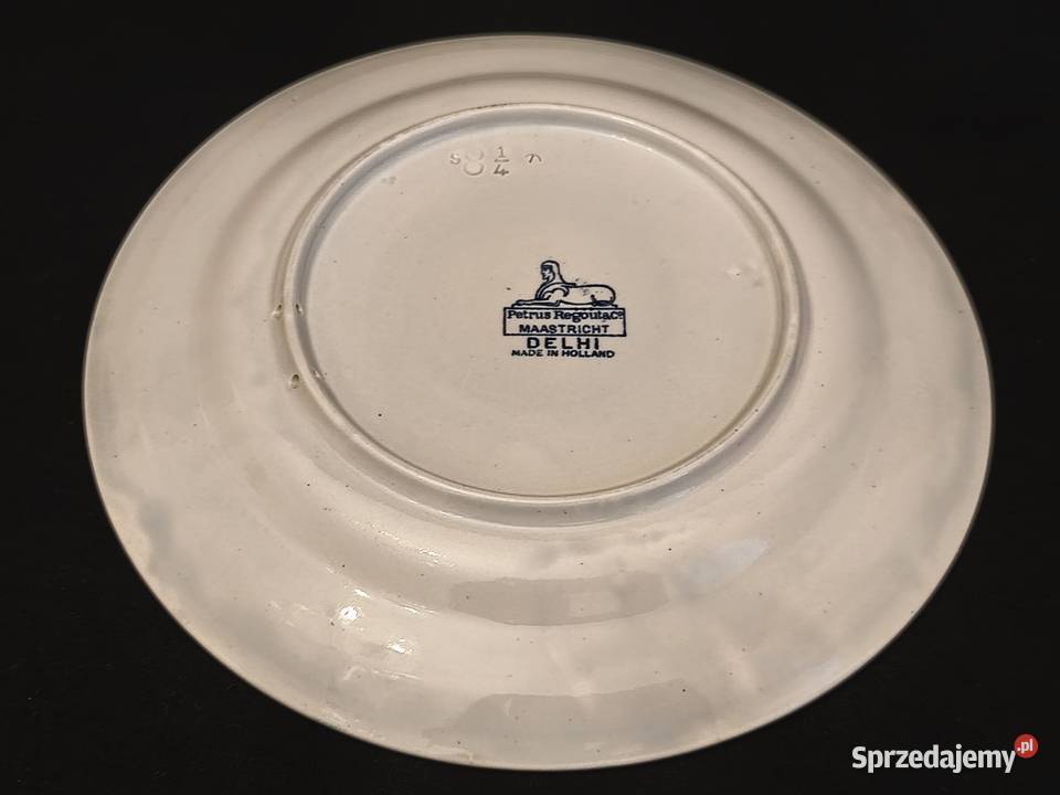 Talerz holenderski Maastricht Delhi Chełm