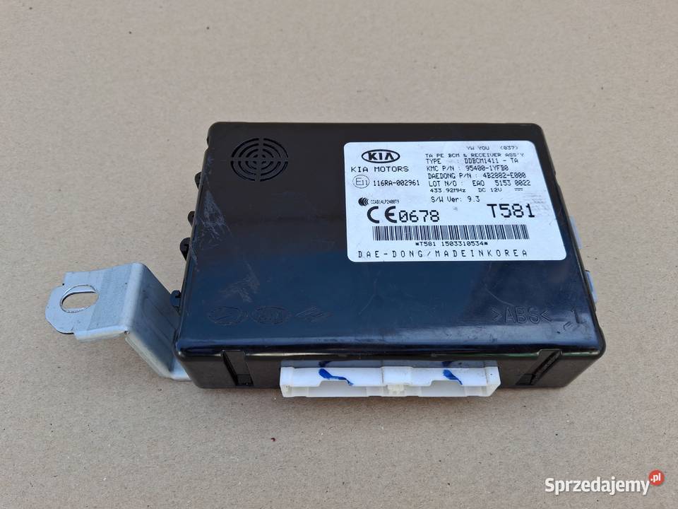 KIA PICANTO II MODUŁ STEROWNIK BCM KOMFORTU osobowe Bieleń