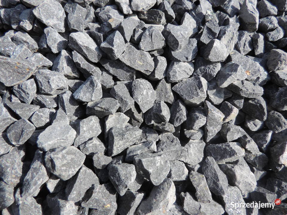 Grys Czarny Bazalt 816 mm kamień ozdobny do Oświęcim sprzedam
