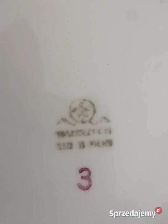 Dzbanek do herbaty marmurkowy Wałbrzych PRL dolnośląskie sprzedam